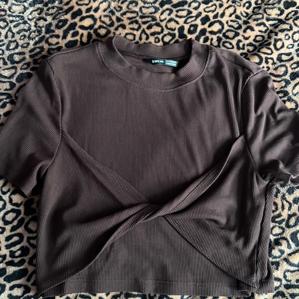 Brown Crop Top!